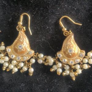 Indian style drop earrings
